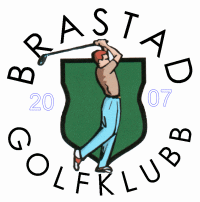 Brastad Golfklubbs klubbmärke, klicka för större bild